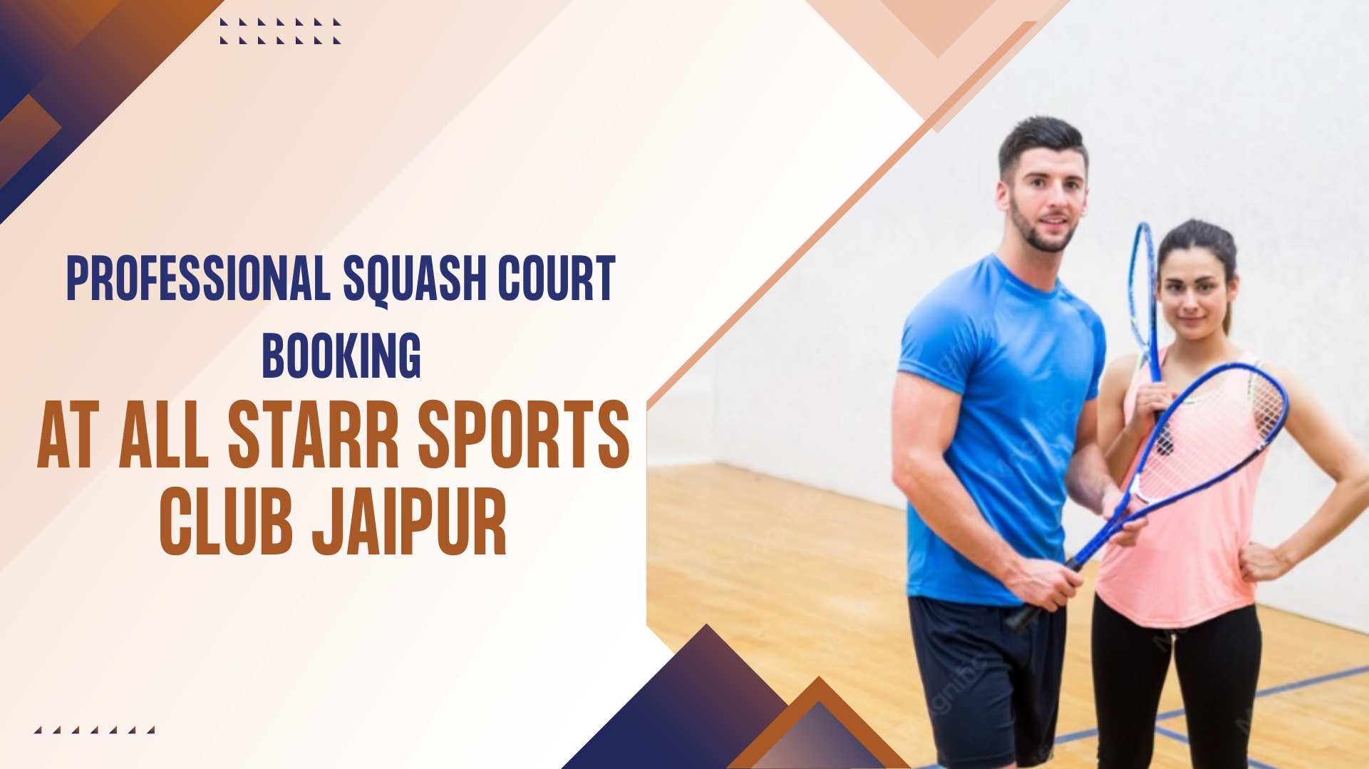 Professional squash court booking at All Starr Sports Club Jaipur