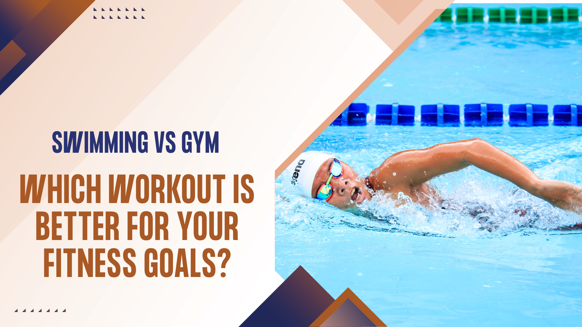 Swimming vs gym workout for fitness goals